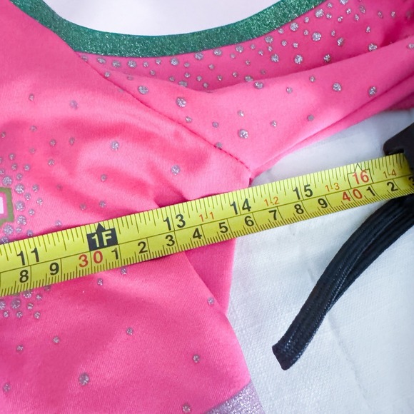 Disney Zombies 3 Addison Wells Classic Cheer Halloween Costume Pink Girls LARGE - Picture 9 of 13